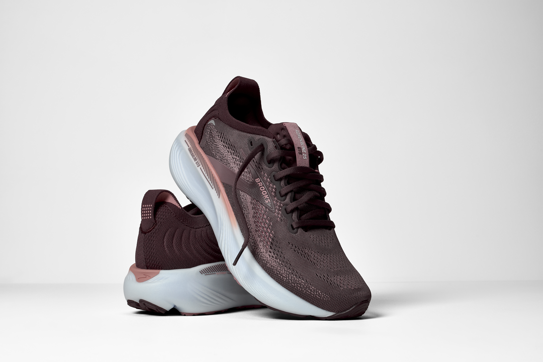 Brooks Womens Adrenaline GTS 25 - Raisin/Woodrose/White - Stability - AW26