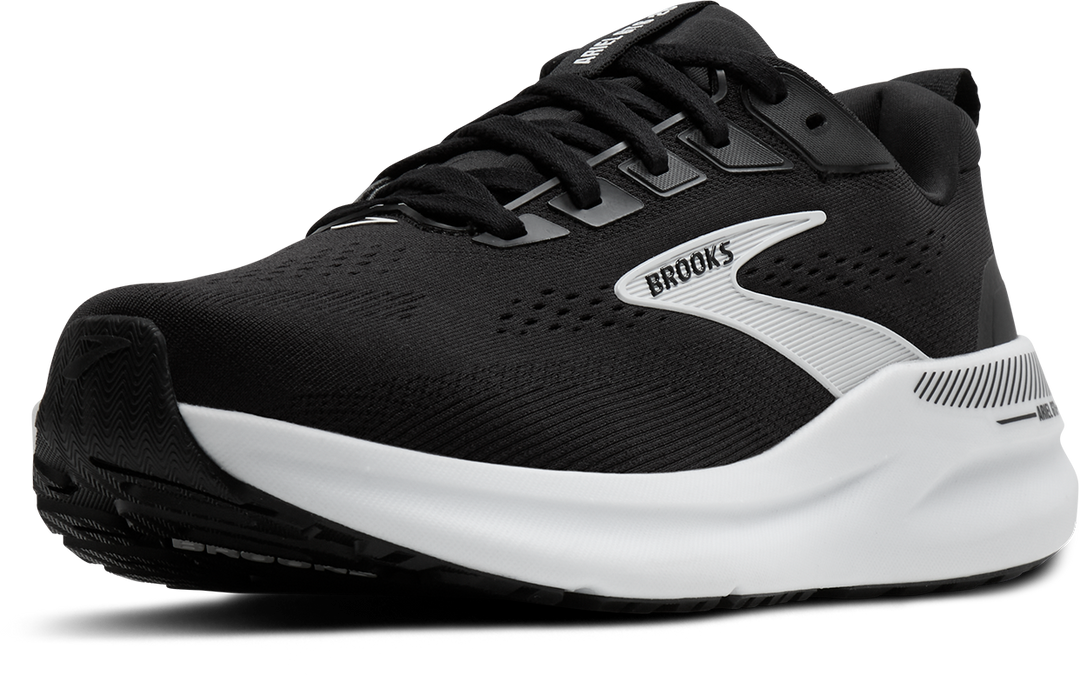Brooks Womens Ariel GTS 26 Wide - D Width - Black/Grey/White - Stability - SS26