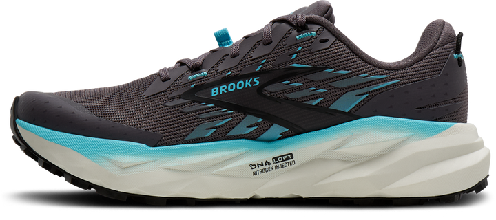 Brooks Womens Cascadia 19 - Rabbit/Black/Bluefish - Trail - SS26