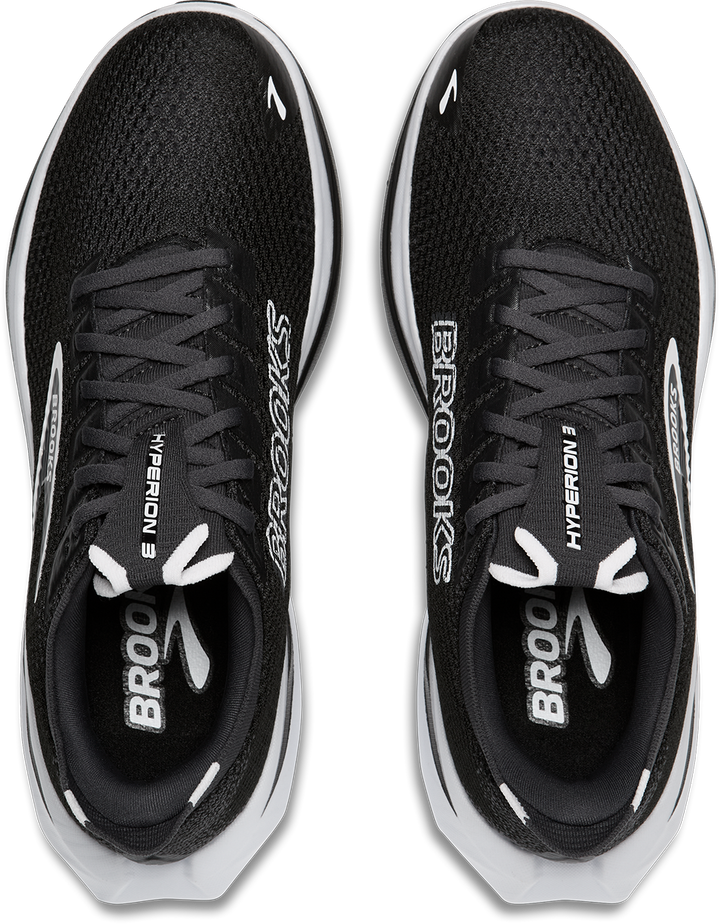 Brooks Womens Hyperion 3 - Black/Grey/White - Neutral - AW25