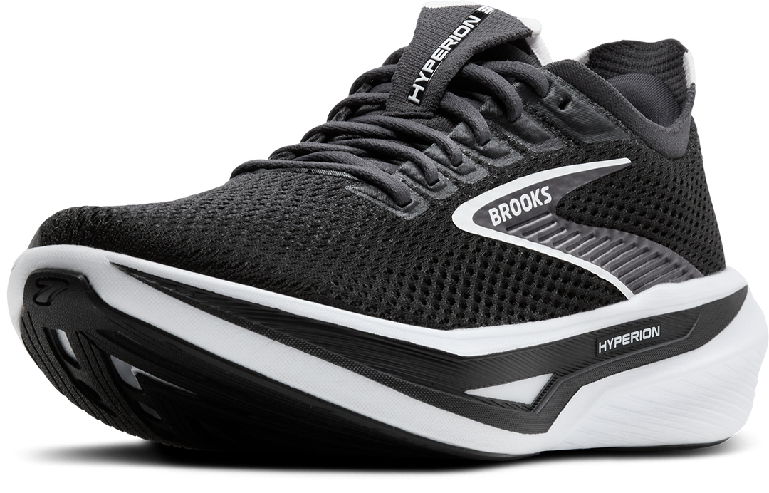 Brooks Womens Hyperion 3 - Black/Grey/White - Neutral - AW25