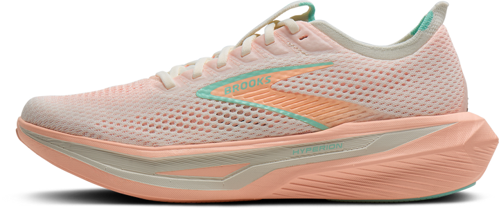 Brooks Womens Hyperion 3 - Coconut/Coral/Yucca - Neutral - SS26