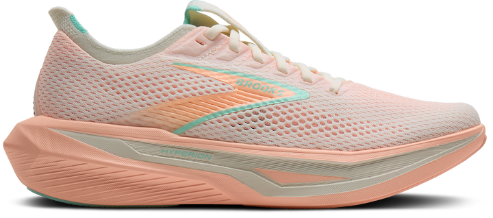 Brooks Womens Hyperion 3 - Coconut/Coral/Yucca - Neutral - SS26