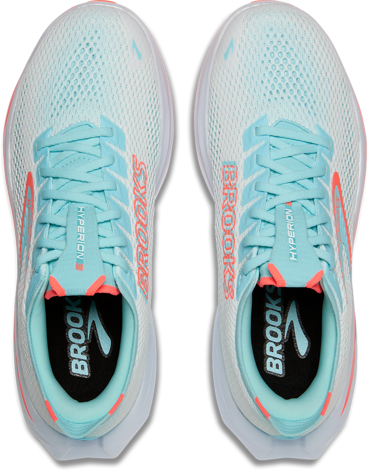 Brooks Womens Hyperion 3 - White/Pink Clay/Atomizer - Neutral - AW25