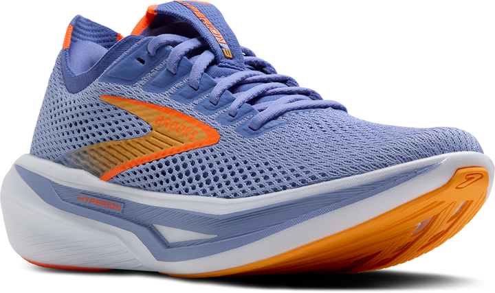 Brooks Womens Hyperion 3 - Blue Heron/Orange/White - Neutral - AW25