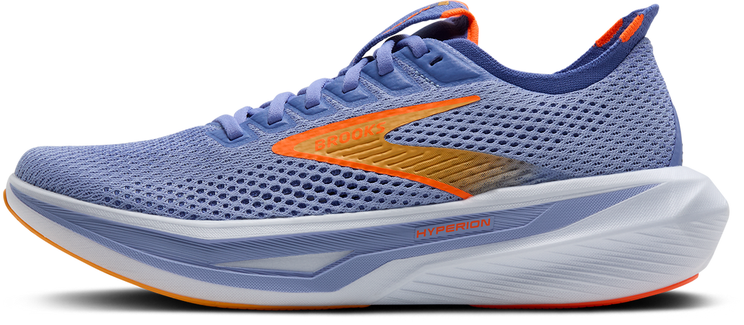 Brooks Womens Hyperion 3 - Blue Heron/Orange/White - Neutral - AW25