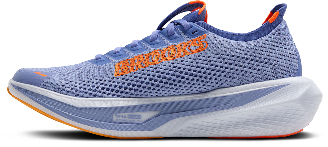 Brooks Womens Hyperion 3 - Blue Heron/Orange/White - Neutral - AW25