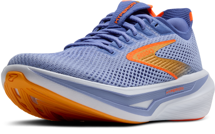 Brooks Womens Hyperion 3 - Blue Heron/Orange/White - Neutral - AW25