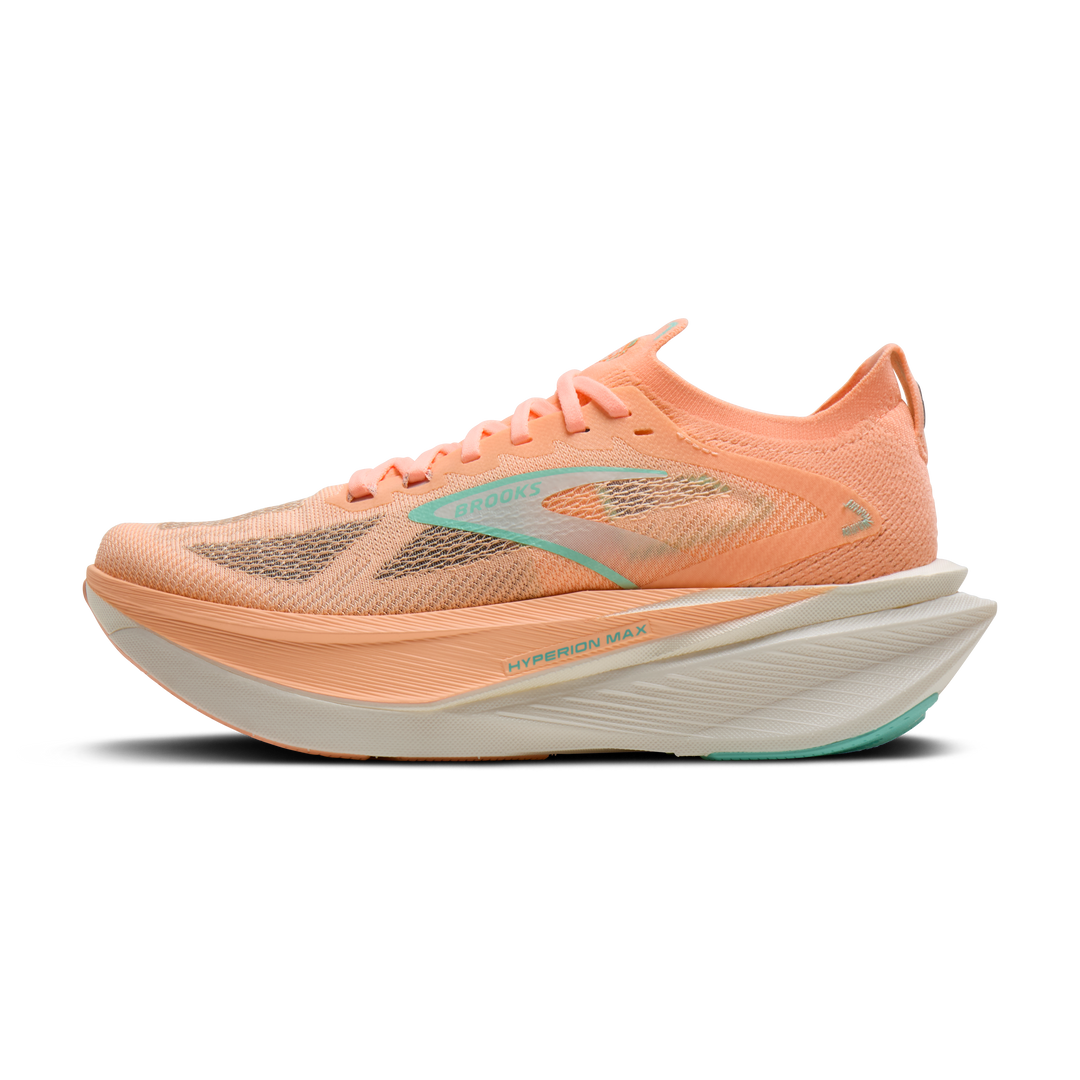 Brooks Womens Hyperion Max 3 - Coral/Yucca/Coconut - Neutral - SS26