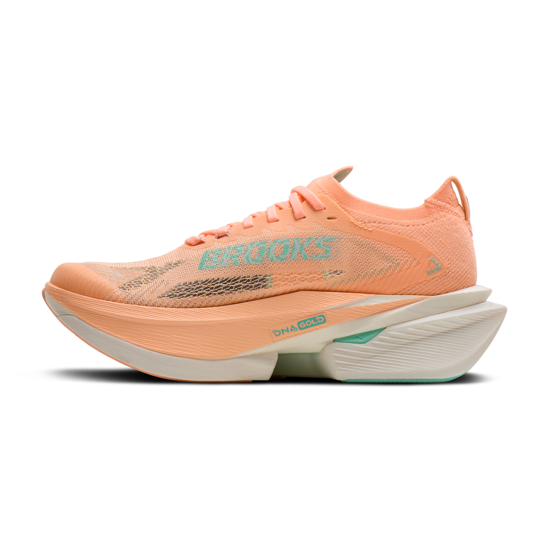 Brooks Womens Hyperion Max 3 - Coral/Yucca/Coconut - Neutral - SS26