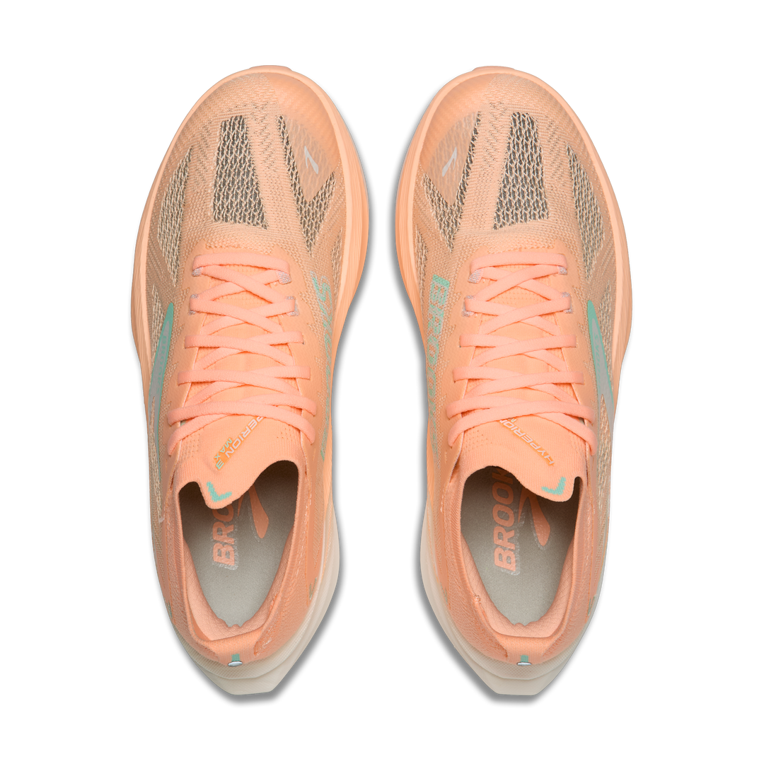Brooks Womens Hyperion Max 3 - Coral/Yucca/Coconut - Neutral - SS26