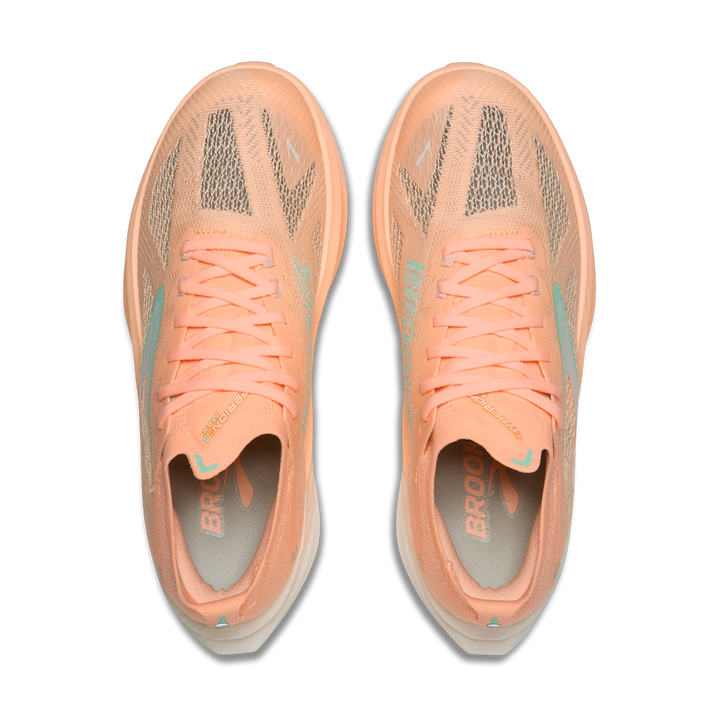 Brooks Womens Hyperion Max 3 - Coral/Yucca/Coconut - Neutral - SS26