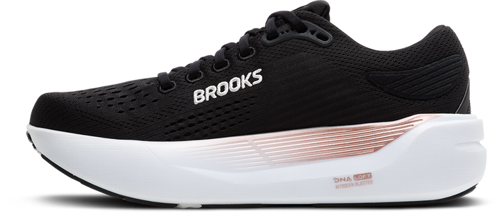 Brooks Womens Ghost Max 3 - Black/Black/Rose Gold - Neutral - AW25