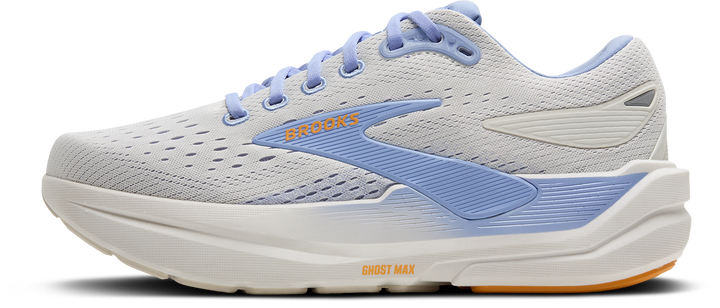 Brooks Womens Ghost Max 3 - Coconut/Blue Heron/Orange - Neutral - AW25