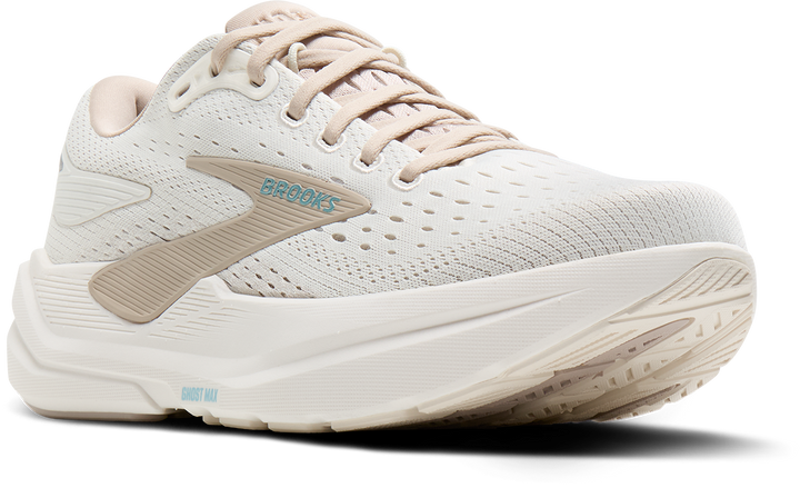 Brooks Womens Ghost Max 3 - Coconut/Chateau Grey/Blue - Neutral - AW25