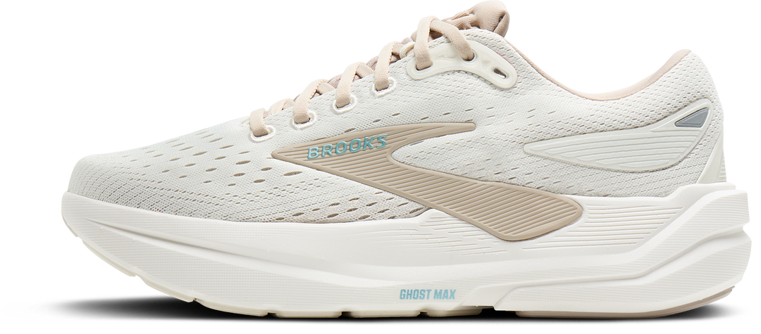 Brooks Womens Ghost Max 3 - Coconut/Chateau Grey/Blue - Neutral - AW25