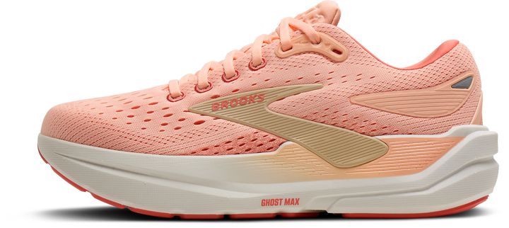 Brooks Womens Ghost Max 3 - Peach/Sand/Coconut - Neutral - SS26
