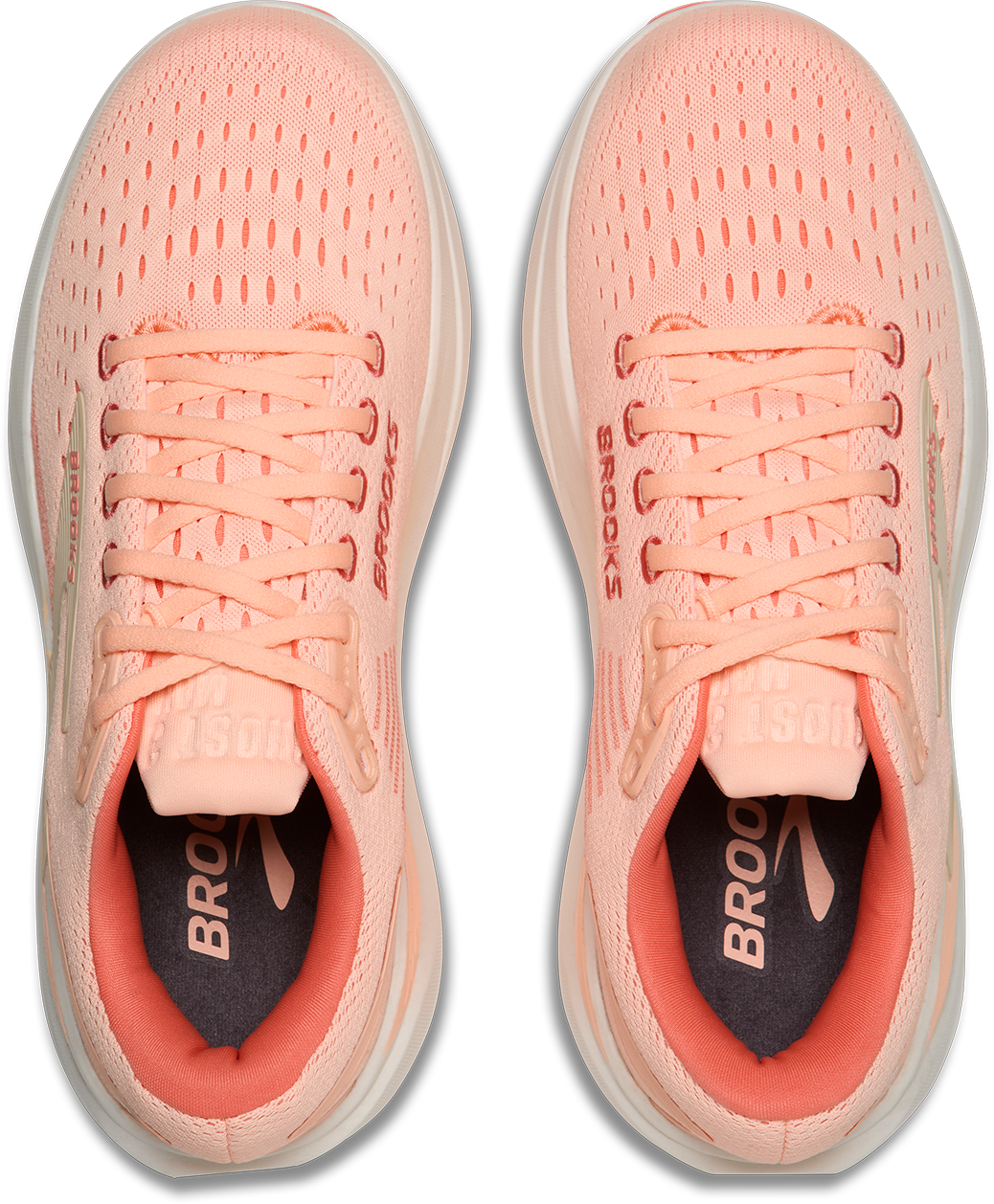 Brooks Womens Ghost Max 3 - Peach/Sand/Coconut - Neutral - SS26