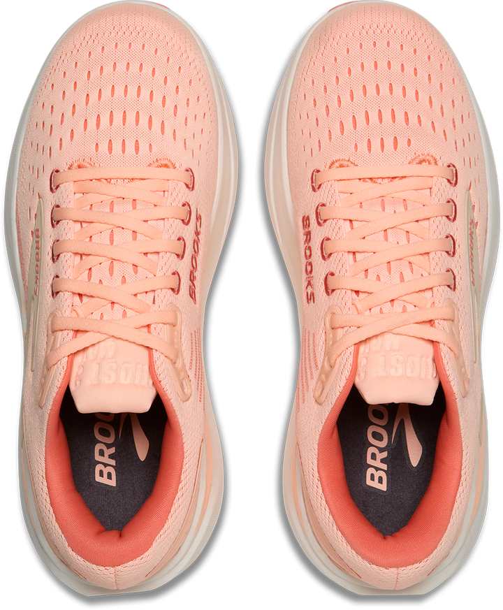 Brooks Womens Ghost Max 3 - Peach/Sand/Coconut - Neutral - SS26