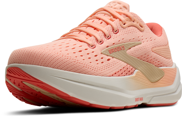 Brooks Womens Ghost Max 3 - Peach/Sand/Coconut - Neutral - SS26