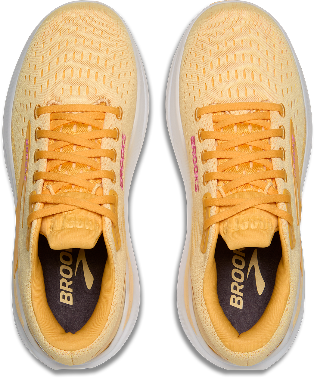 Brooks Womens Ghost Max 3 - Apricot/Apricot/Super Pink - Neutral - AW25