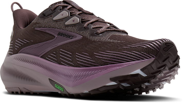 Brooks Womens Ghost Trail - Raisin/Purple/Metallic - Trail - AW26