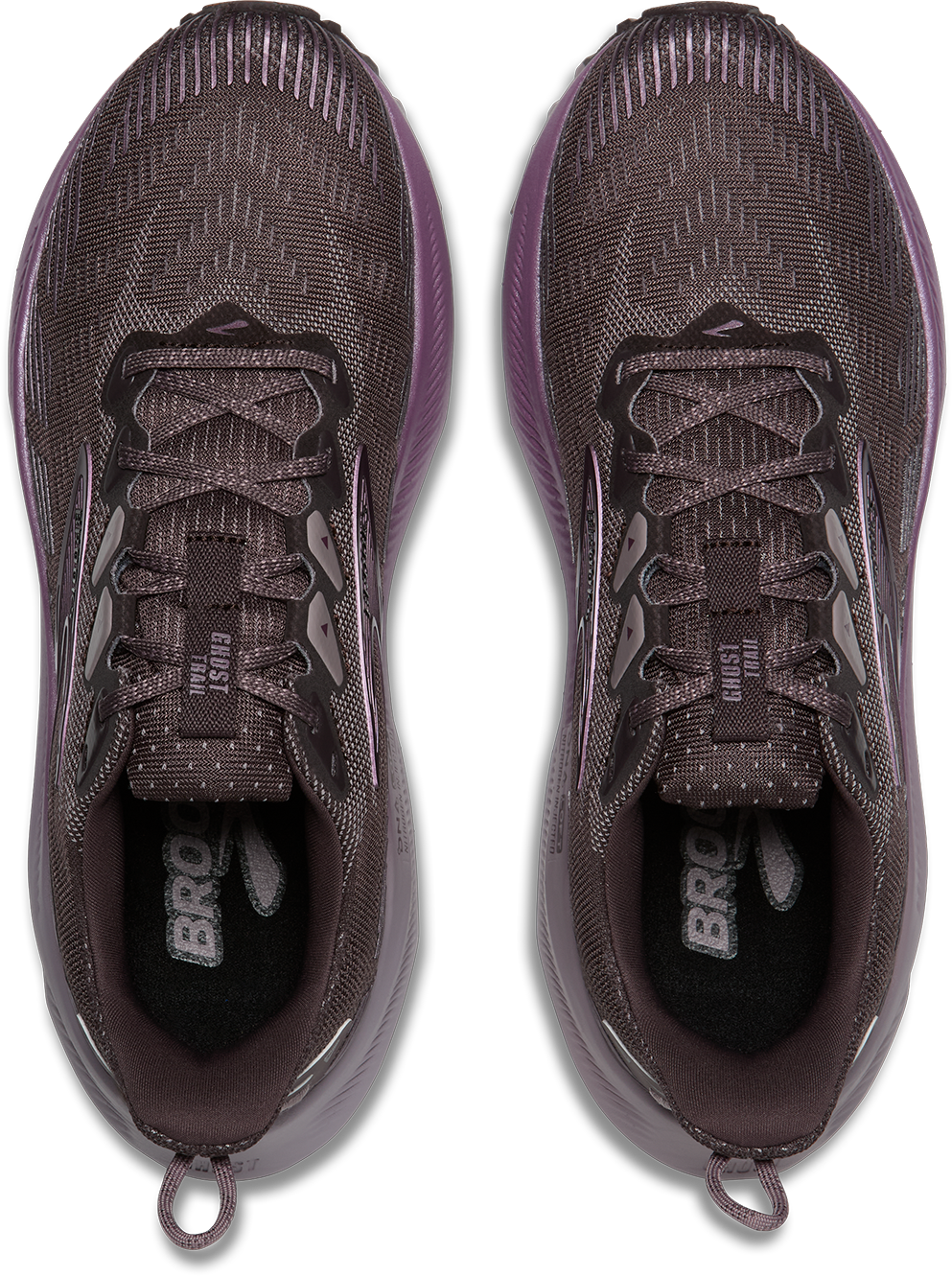 Brooks Womens Ghost Trail - Raisin/Purple/Metallic - Trail - AW26