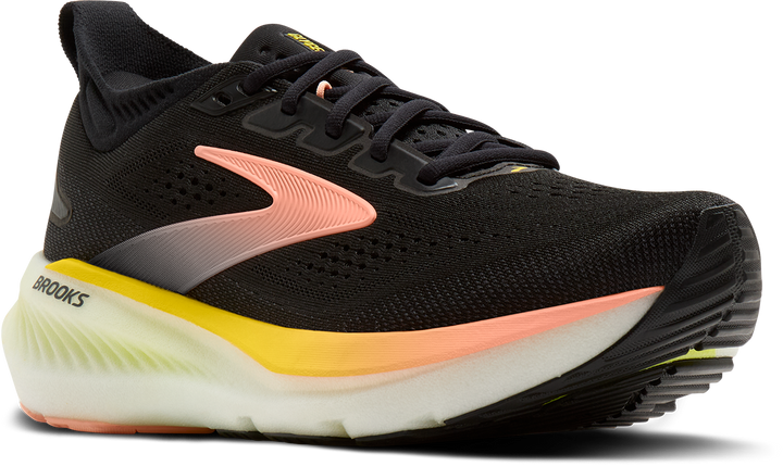 Brooks Womens Glycerin 23 - Black/Peach/Nightlife - Neutral - AW26