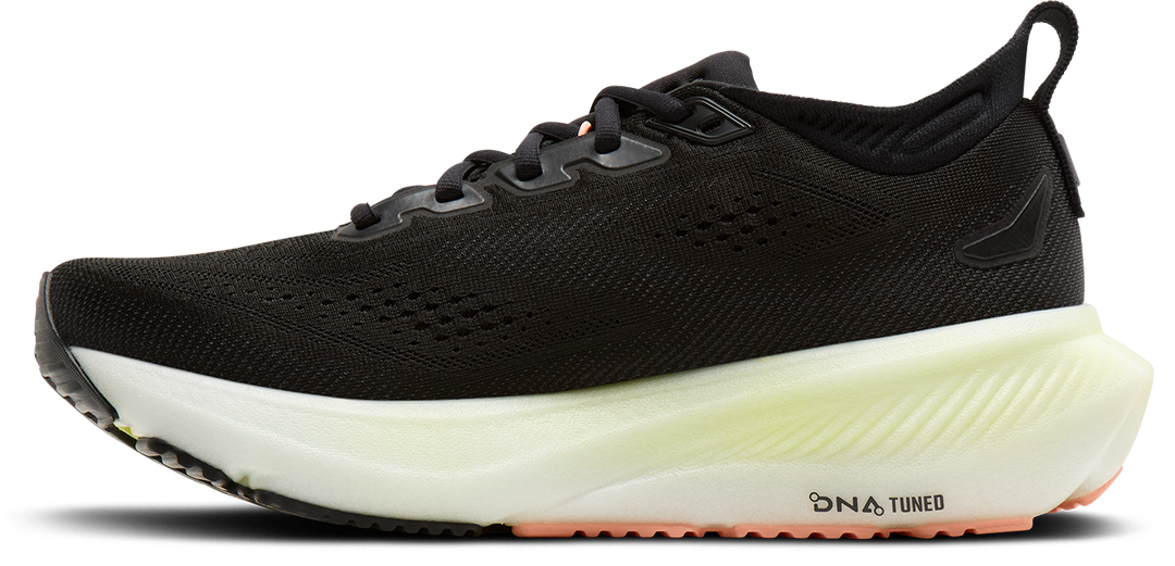 Brooks Womens Glycerin 23 - Black/Peach/Nightlife - Neutral - AW26