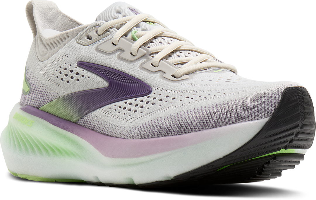 Brooks Womens Glycerin 23 - Antarctica/Grape/Green Gecko - Neutral - AW26