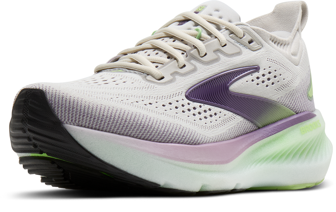 Brooks Womens Glycerin 23 - Antarctica/Grape/Green Gecko - Neutral - AW26