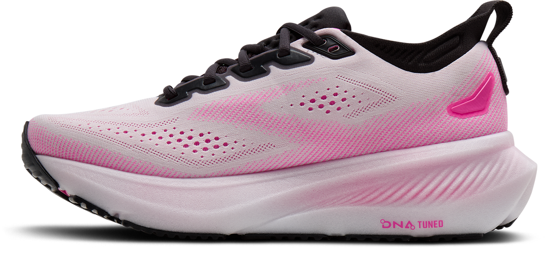 Brooks Womens Glycerin 23 - White/Phantom/Cyber Pink - Neutral - SS26