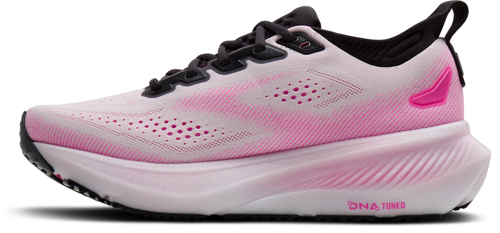 Brooks Womens Glycerin 23 - White/Phantom/Cyber Pink - Neutral - SS26