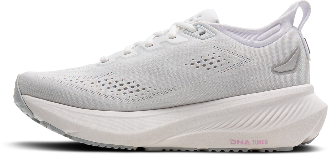 Brooks Womens Glycerin 23 - White/Harbor Mist/Metallic - Neutral - SS26