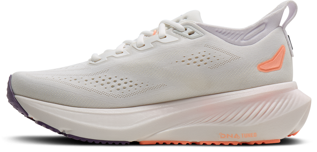 Brooks Womens Glycerin 23 - White/Mulled Grape/Clear - Neutral - AW26