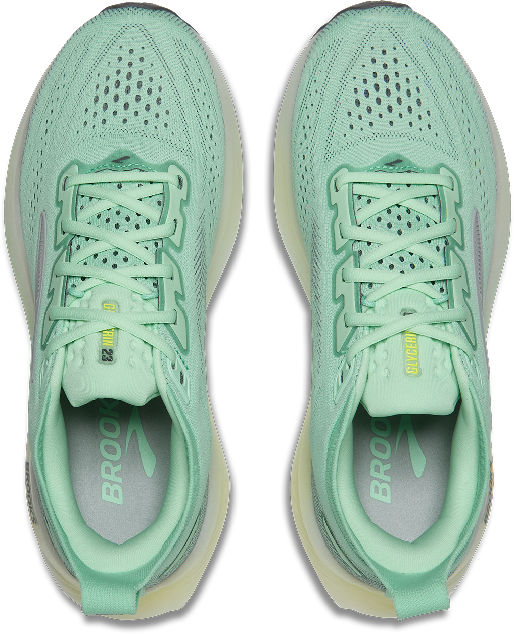 Brooks Womens Glycerin 23 - Yucca/Nightlife/White - Neutral - SS26