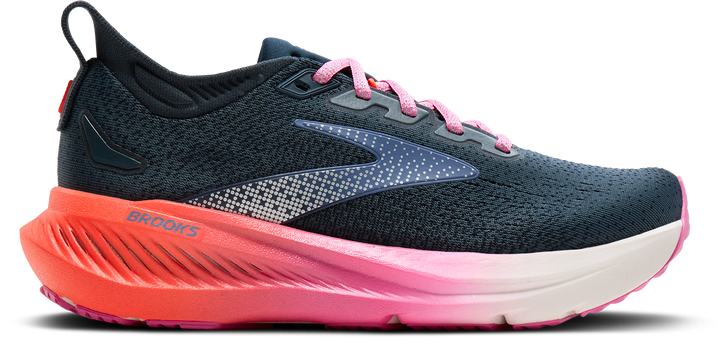 Brooks Womens Glycerin 23 - Sea/Strawberry/Coral - Neutral - AW26