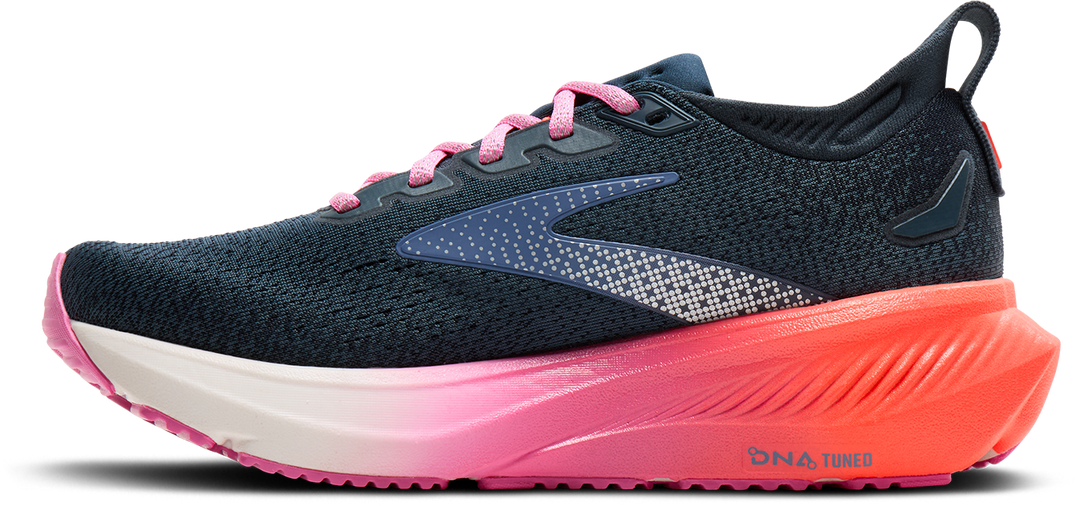 Brooks Womens Glycerin 23 - Sea/Strawberry/Coral - Neutral - AW26