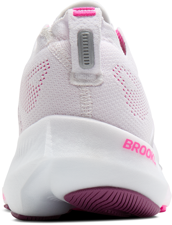 Brooks Womens Glycerin Flex - White/Cyber Pink/Argyle - SS26