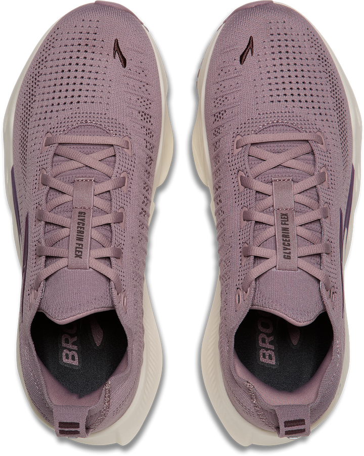 Brooks Womens Glycerin Flex - Rose/Raisin/Metallic - AW26