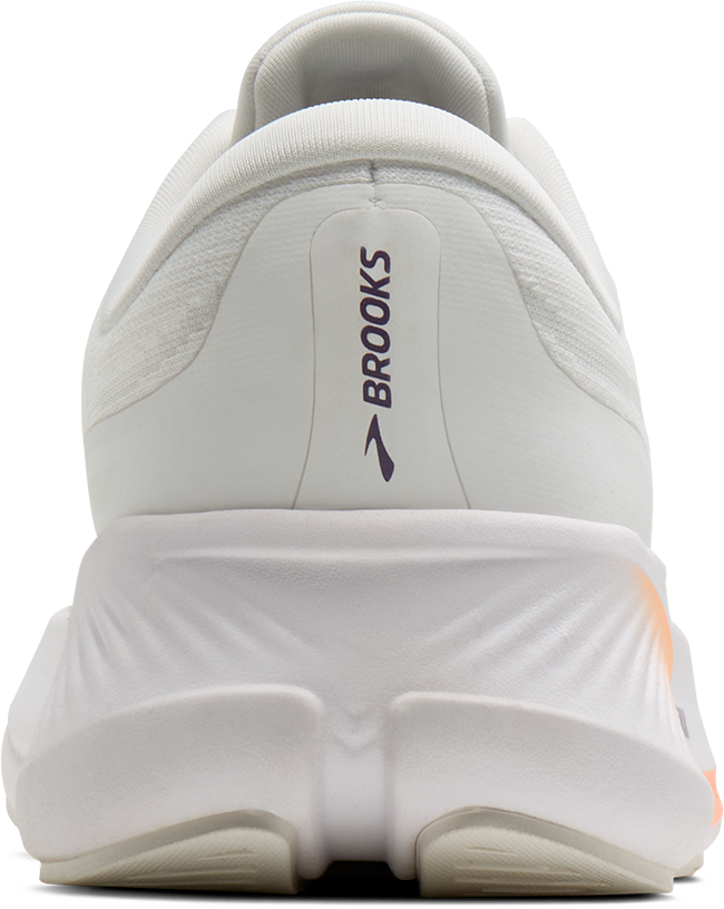 Brooks Womens Revel Max - Bright White/Mulled Grape/Peach - Neutral - AW26