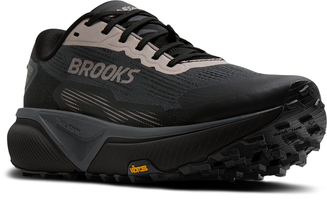 Brooks Womens Cascadia 20 GTX - Black/Ebony/Nocturnal - Trail - AW26