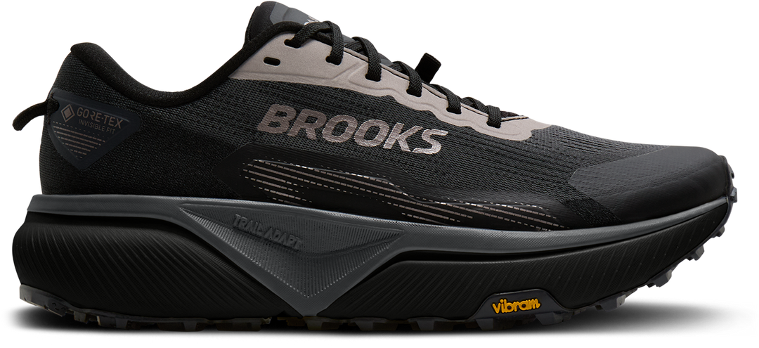 Brooks Womens Cascadia 20 GTX - Black/Ebony/Nocturnal - Trail - AW26