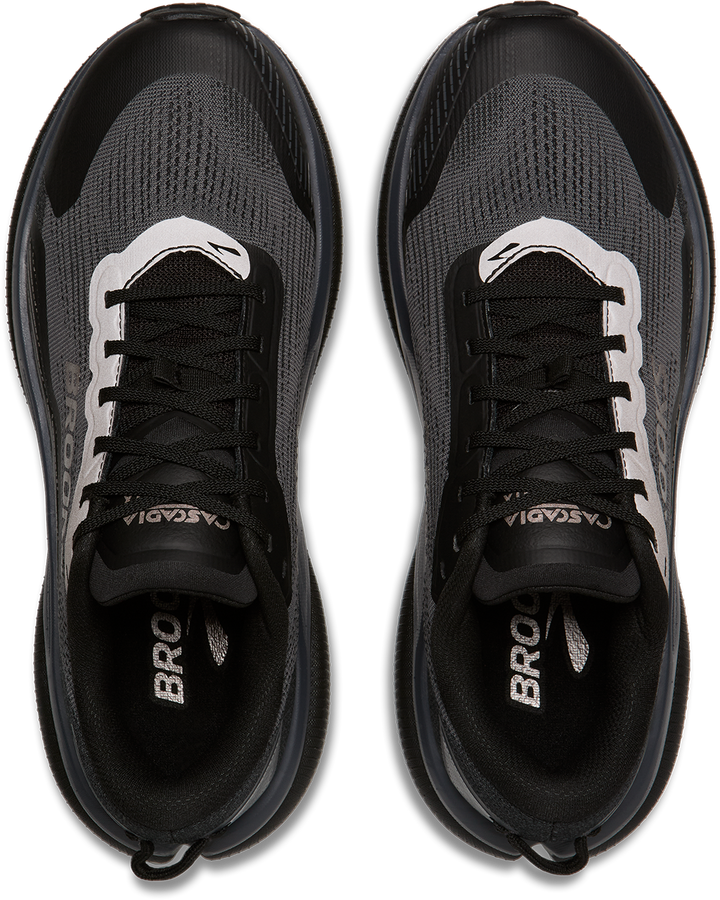 Brooks Womens Cascadia 20 GTX - Black/Ebony/Nocturnal - Trail - AW26