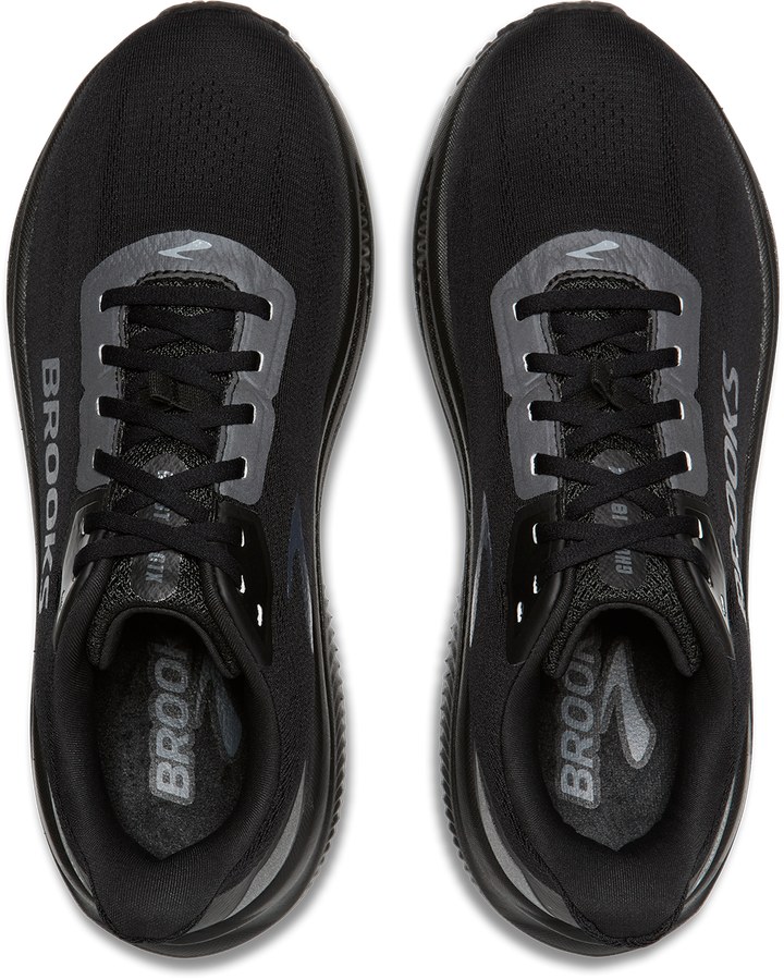 Brooks Womens Ghost 18 GTX - Black/Black/Ebony - Neutral - AW26