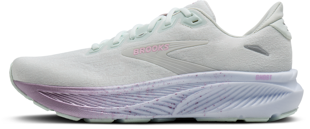 Brooks Womens Ghost 18 - Ice/White/Snow - Neutral - SS27