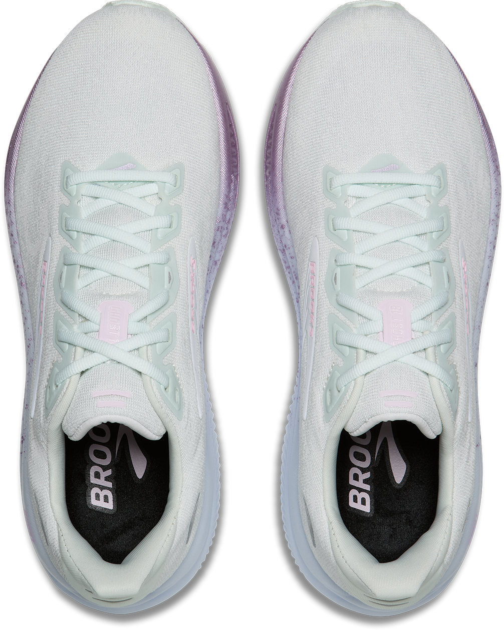 Brooks Womens Ghost 18 - Ice/White/Snow - Neutral - SS27