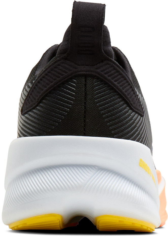 Brooks Womens Ghost Max 4 - Black/Folkstone/Cyber Peach - Neutral - AW26