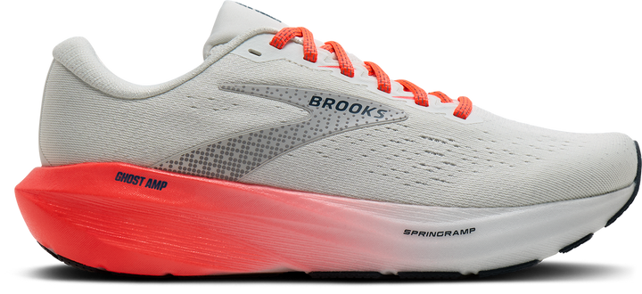 Brooks Womens Ghost Amp - Shower/Coral/Strawberry - Neutral - AW26