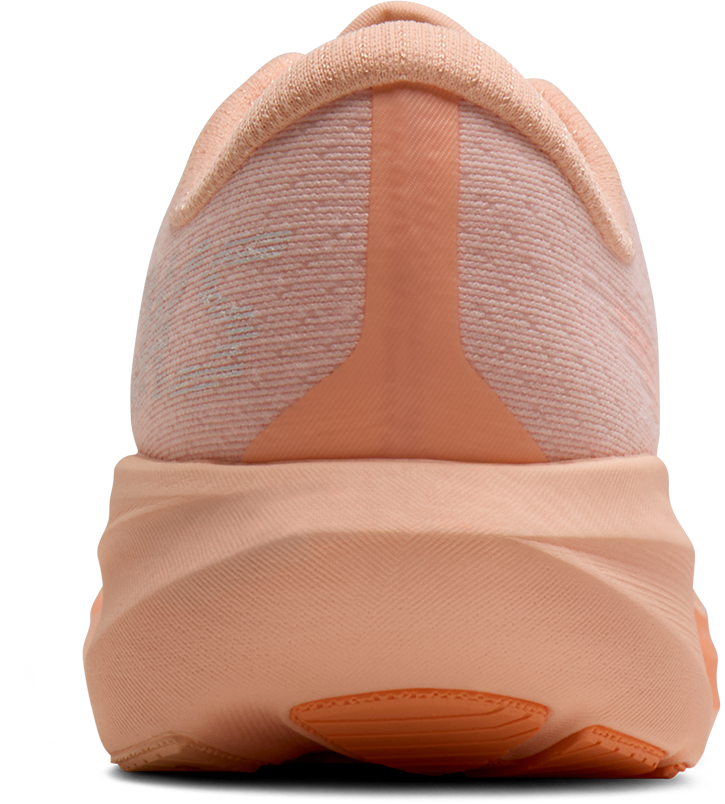 Brooks Womens Ghost Amp - Peach/Peach/White - Neutral - AW26